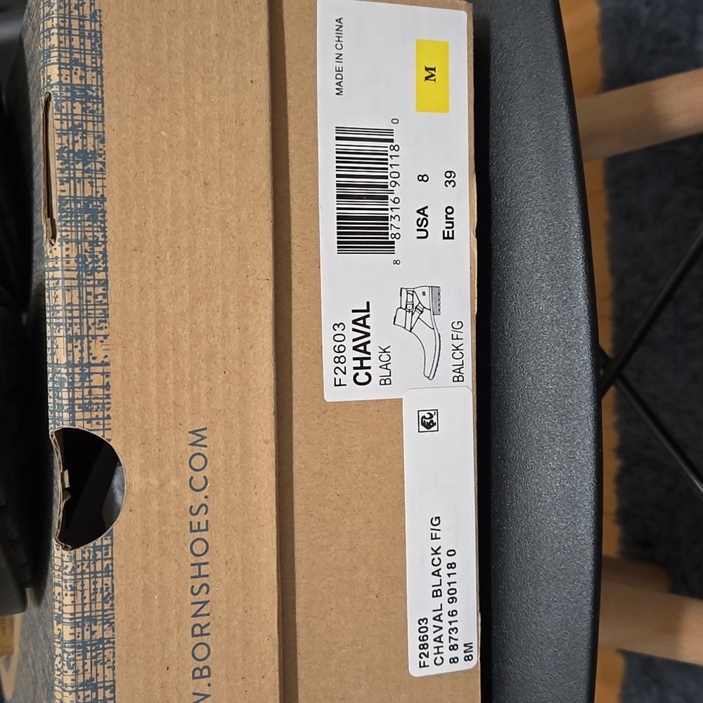 NEW Born Black Chaval Boots - Size 8 - Picture 8 of 8